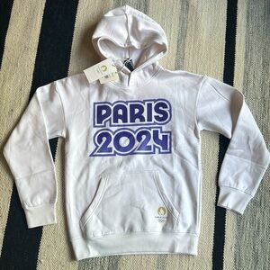 Paris 2024 White Hoodie